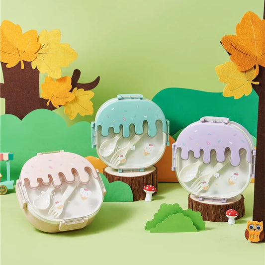 Porta Comida Térmica Lonchera con Diseño de Helado